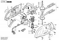 Bosch 0 600 842 142 AHS 4 Hedge Trimmer 230 V / GB Spare Parts AHS4